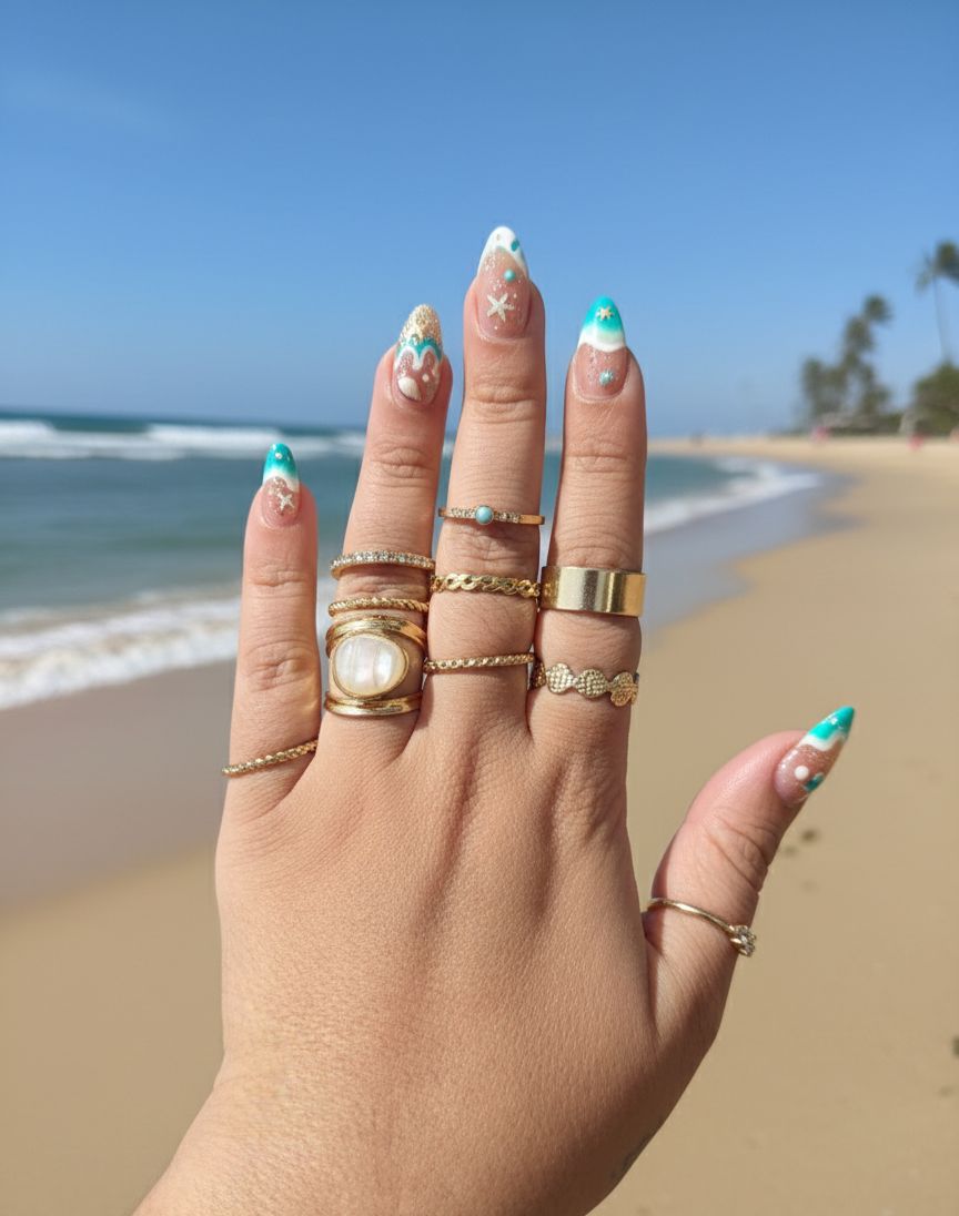 D3 Ring Set (10 Rings ) - Nimé By Shop Trendys