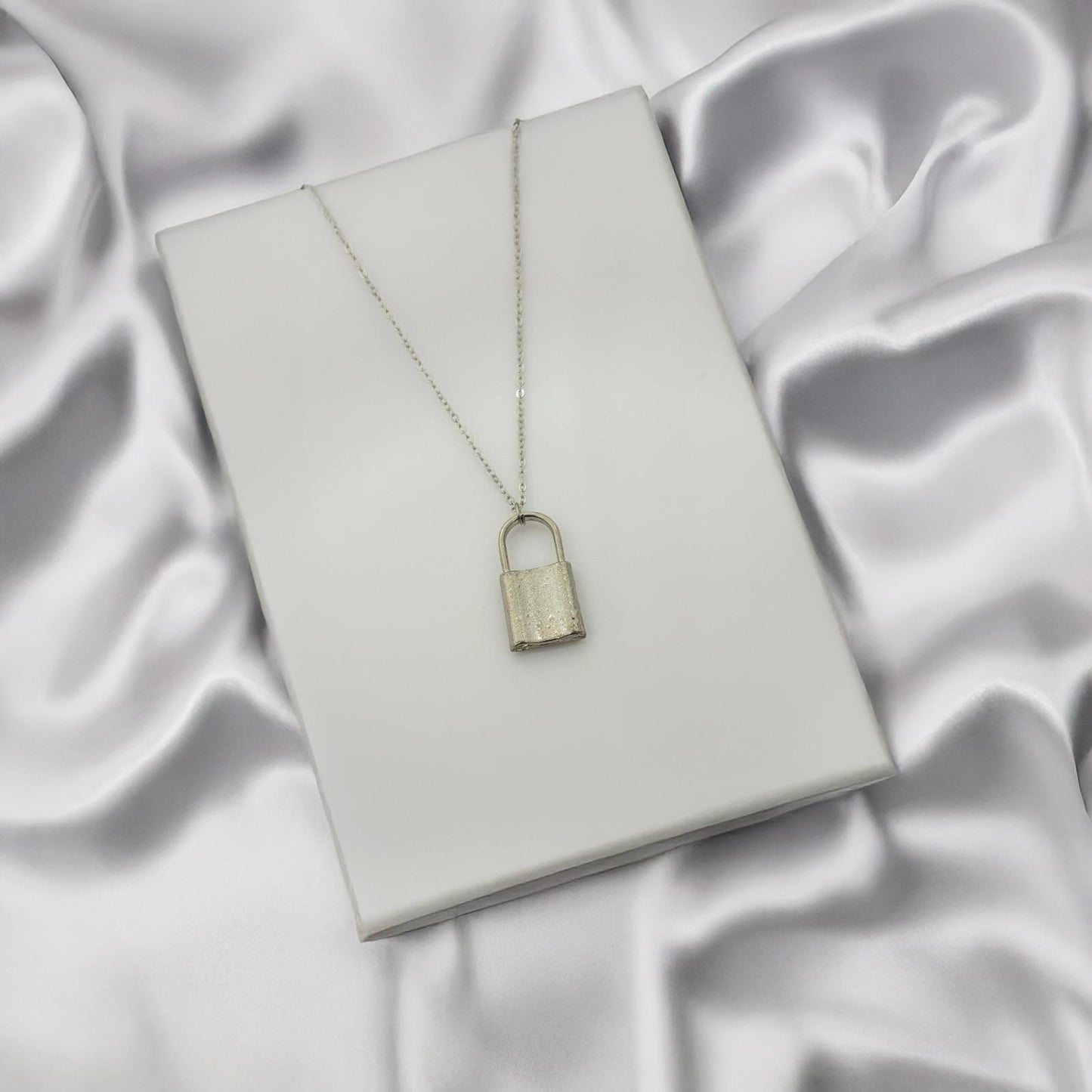 Women Padlock Necklace
