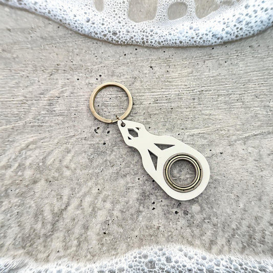 TrendySpinner Keychain Shuriken