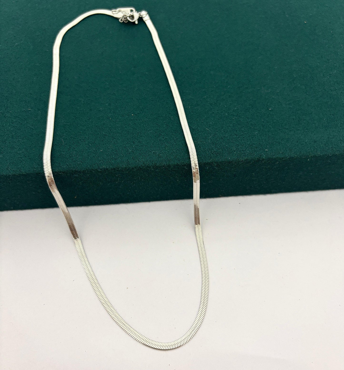 Snake Thick Men Chain Necklace (Stainless Steel) (Unisex)