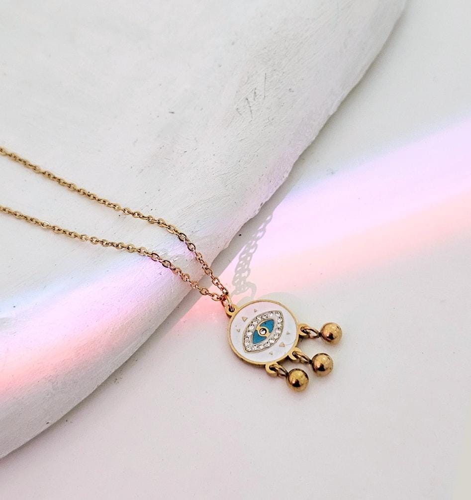 Women Golden Mystic Evil Eye (Anti Tarnish)