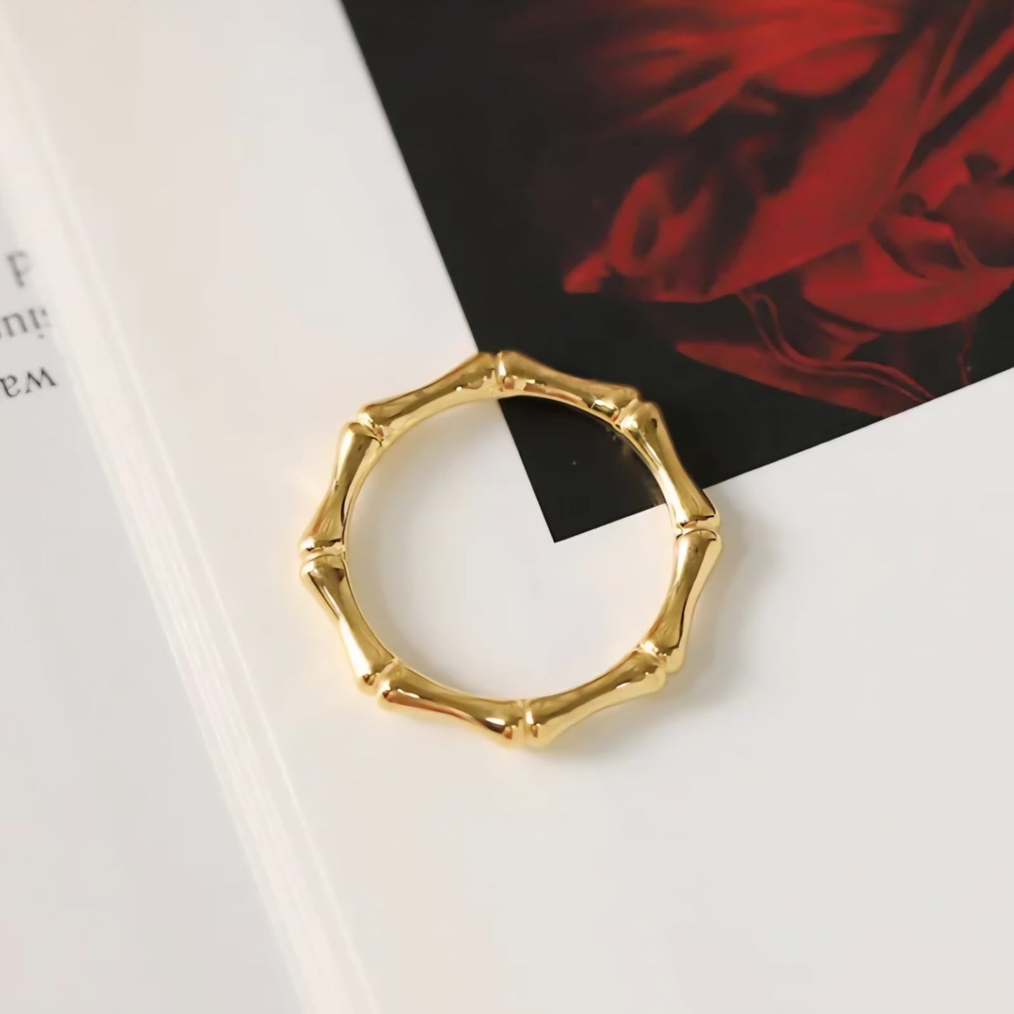 Bamboo Anti Tarnish Ring