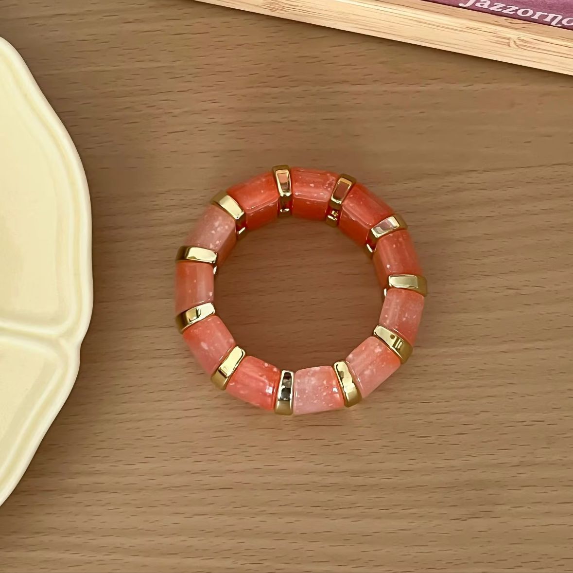 Adjustable Enamel Acrylic Kada Bangle
