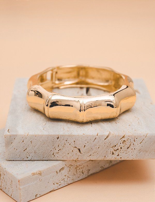 Chunky Bamboo Kada Bangle (Openable)