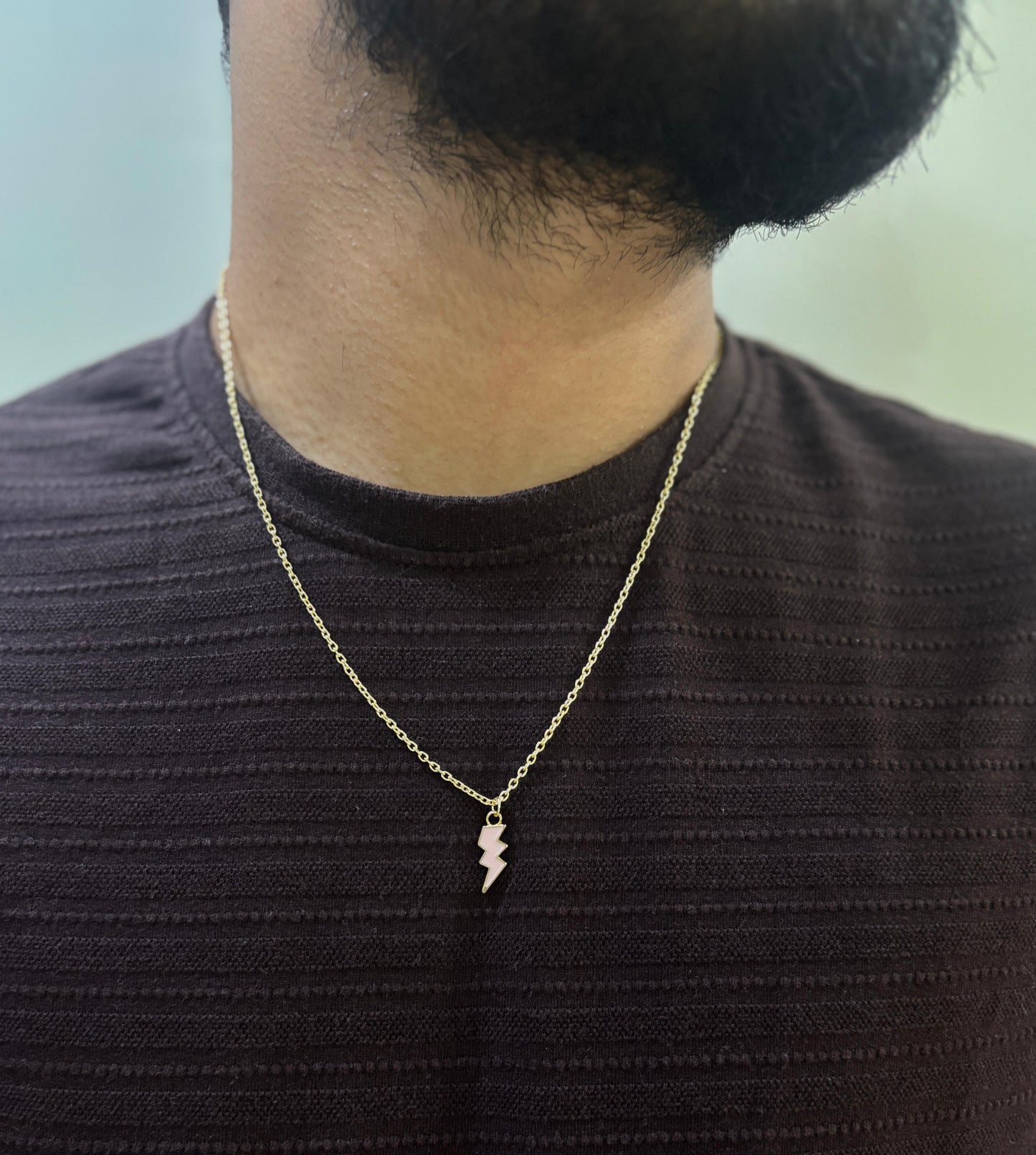 Men Galaxy Thunder Chain Necklace