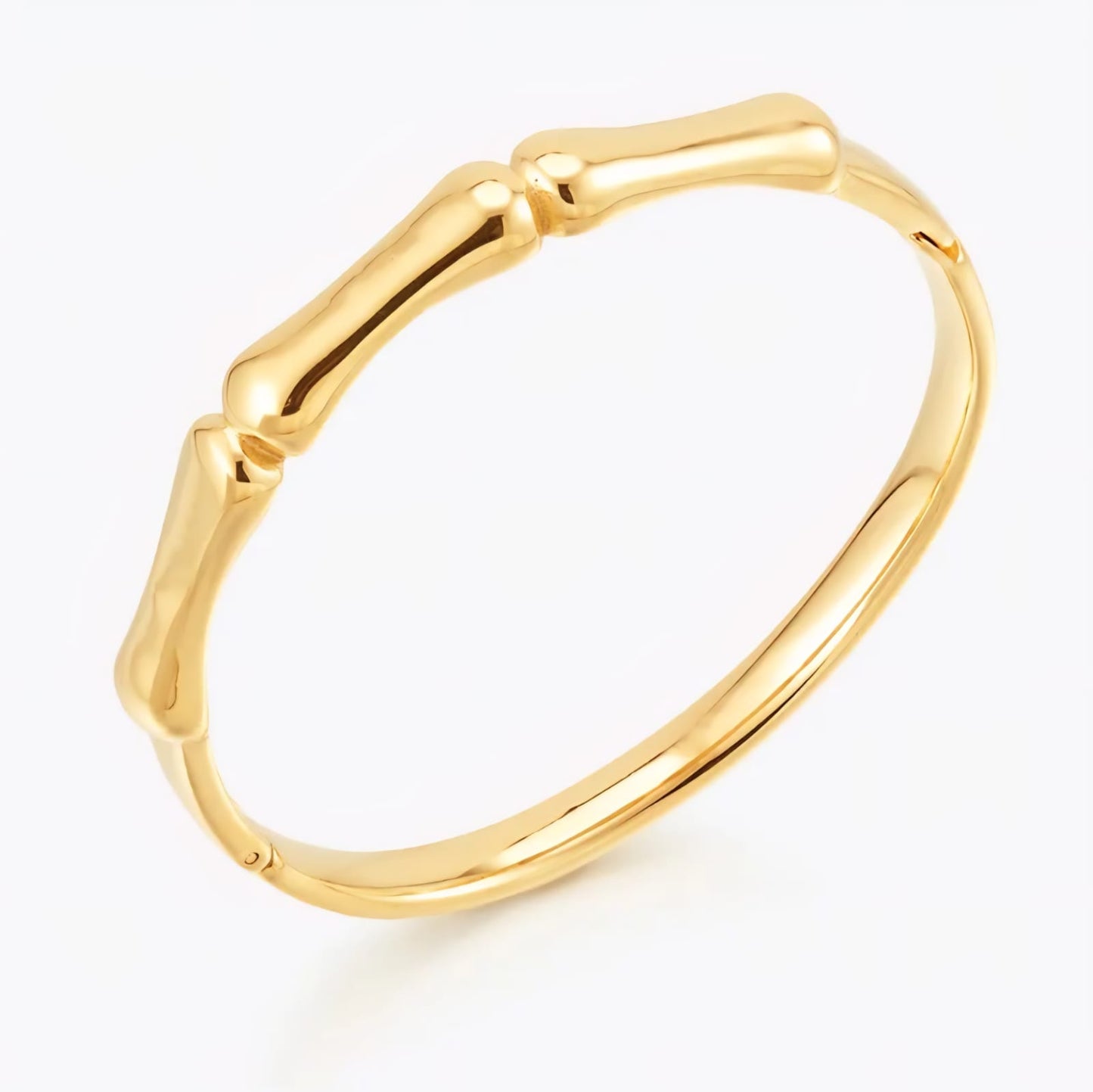 Thick Bamboo Women Kada Bracelet (Anti Tarnish)
