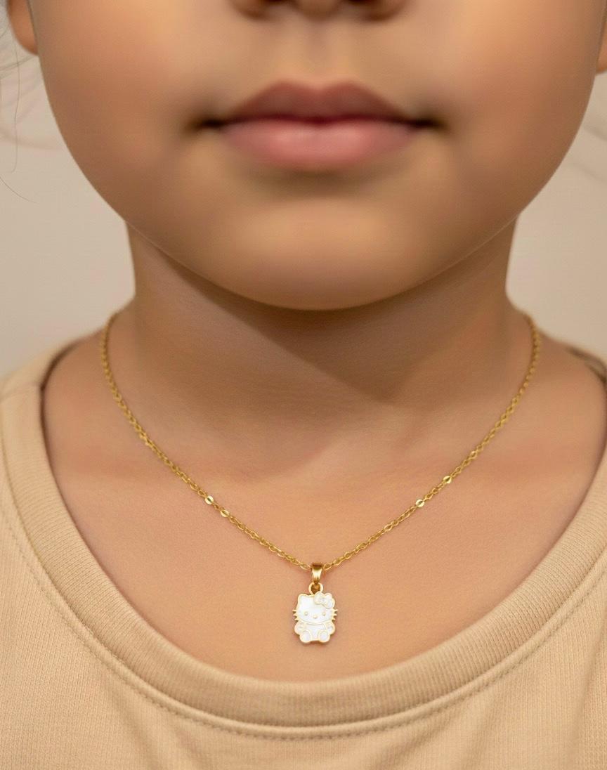 Hello Kitty Kids Anti Tarnish Necklace