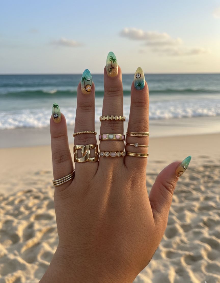 D13 Ring Set (11 Rings ) - Nimé By Shop Trendys