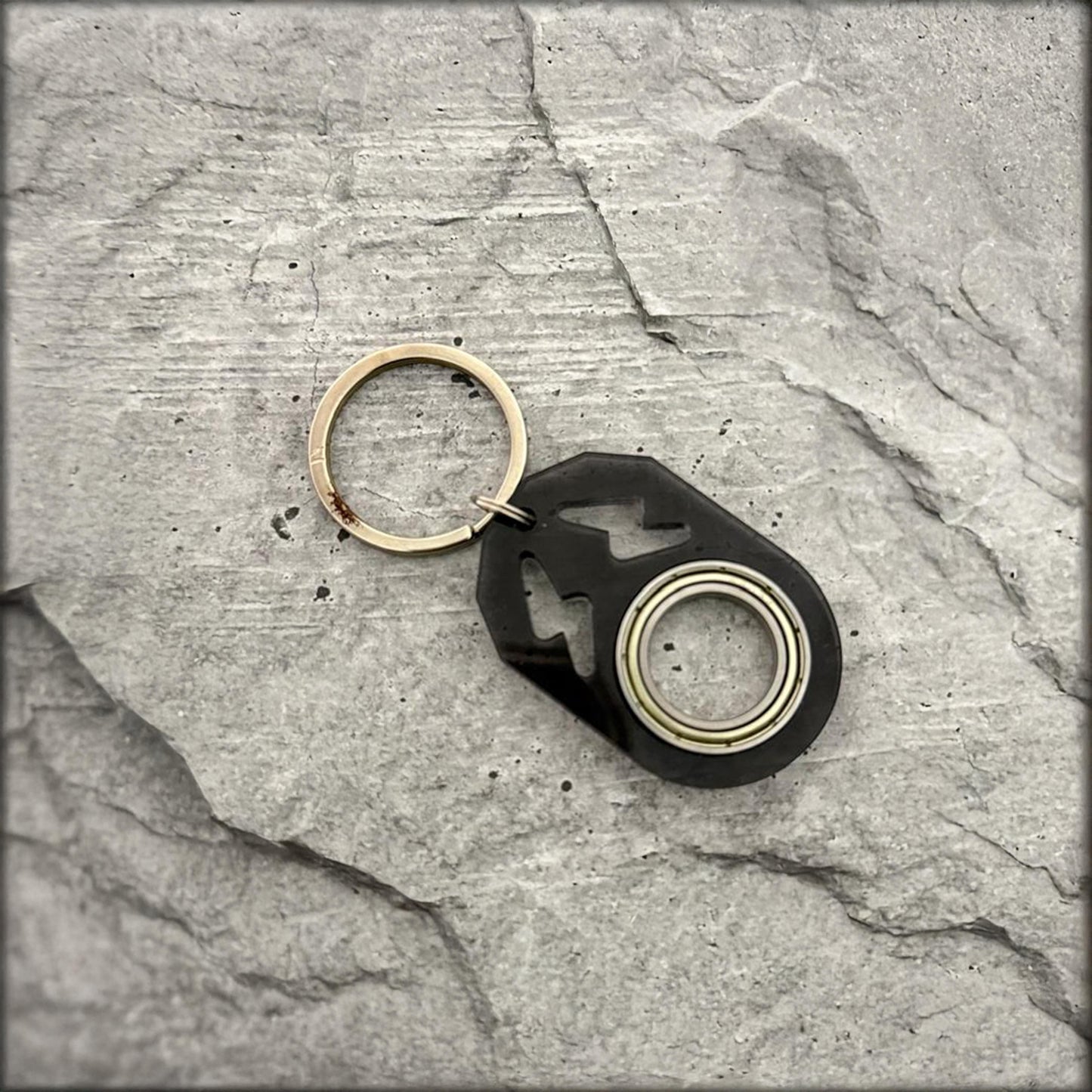 TrendySpinner Keychain Skull