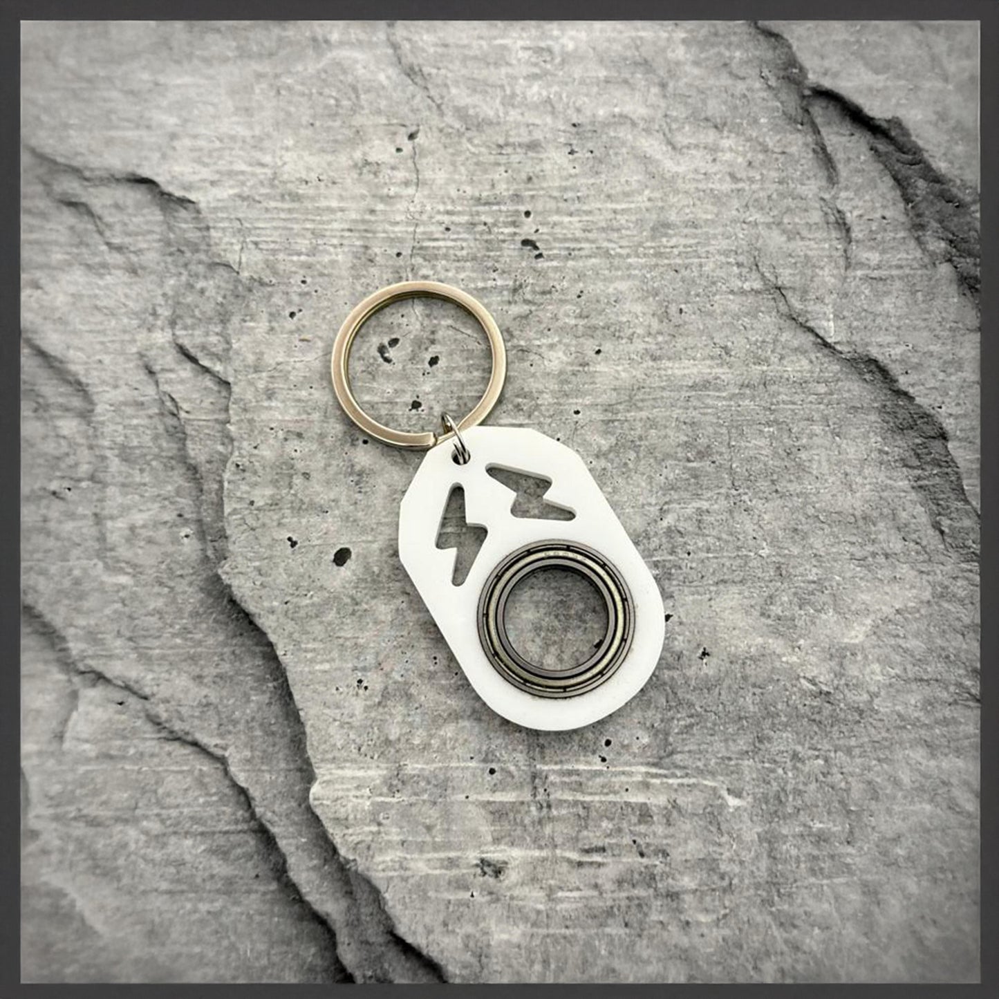 TrendySpinner Keychain Skull