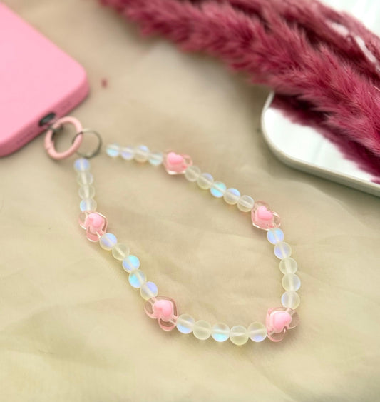 Aura Pastel Heart Phone Hanging