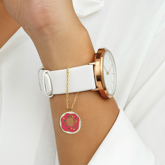Donut Watch Charm