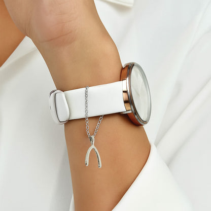 Wish Bone Watch Charm - Nimé By Shop Trendys