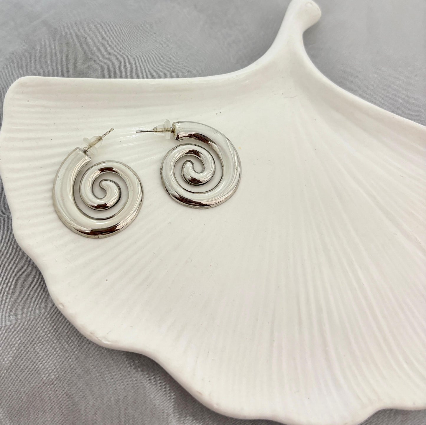 Spiral Earrings (Anti Tarnish)