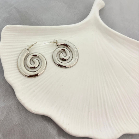 Spiral Earrings (Anti Tarnish)