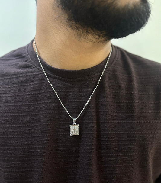 Men Statement Anchor Chain Necklace