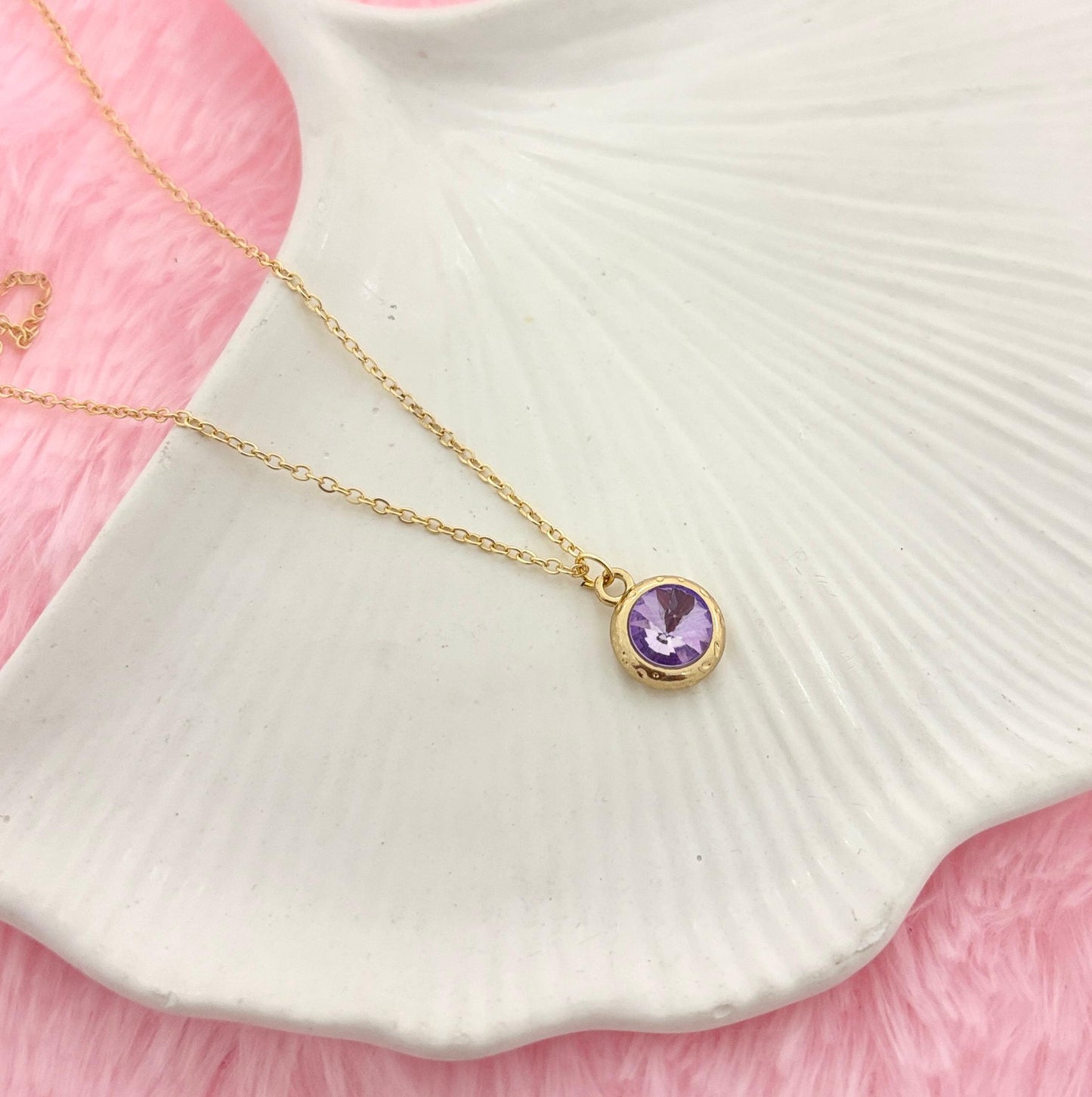 Seashell Bloom Golden Women Necklace