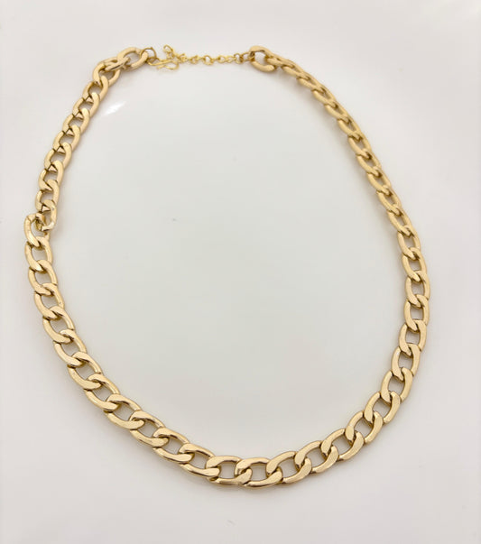 C-102 Textured Chain Women Necklace
