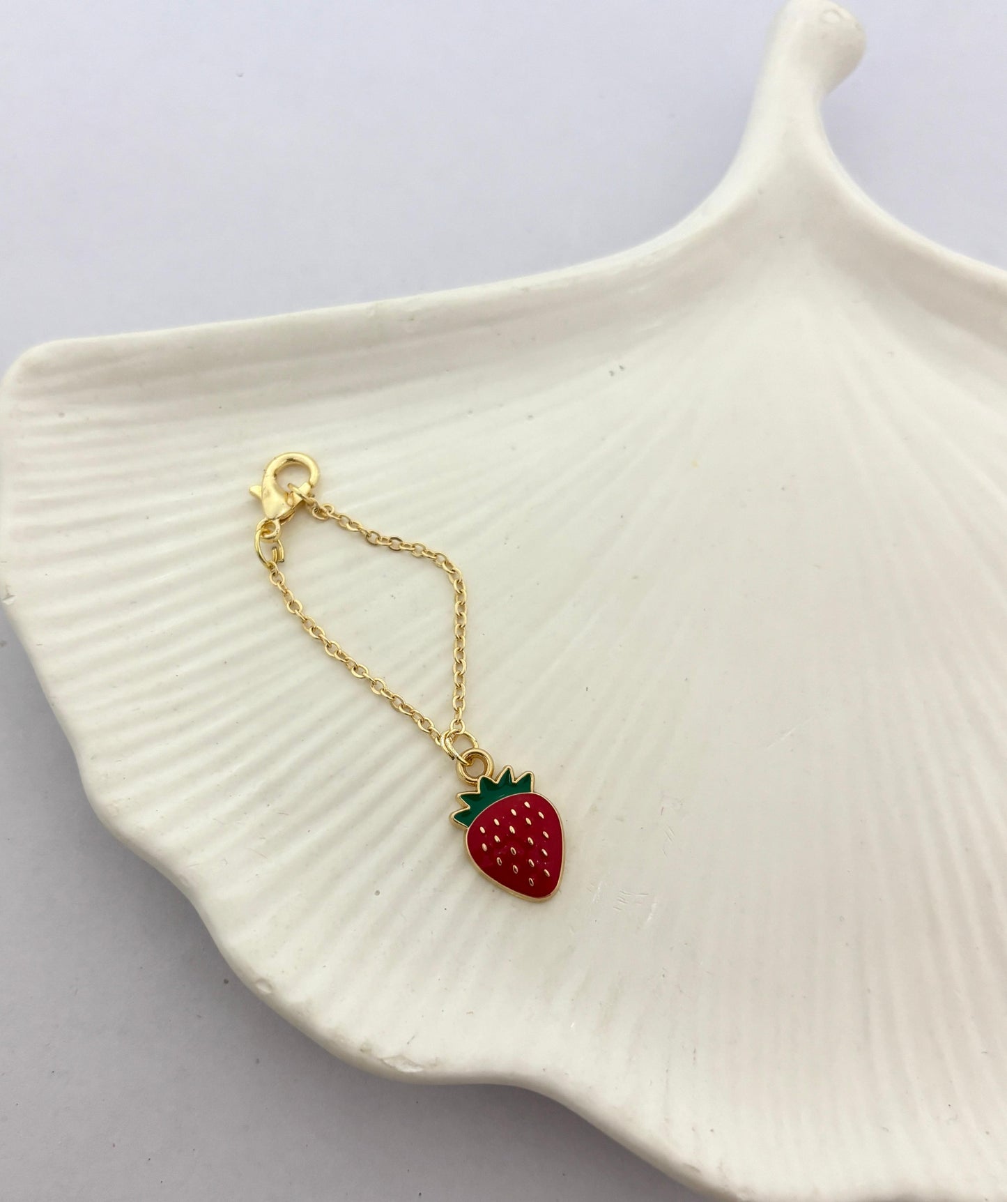 Strawberry Watch Charm