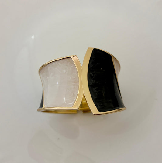 Aesthetic Enamel Kada Bangle
