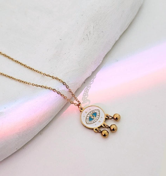 Women Golden Mystic Evil Eye (Anti Tarnish)