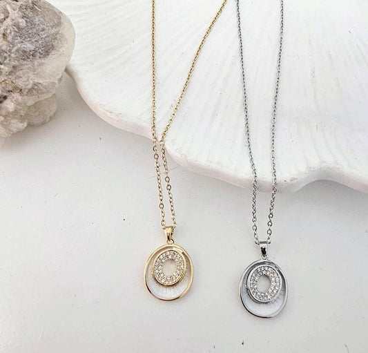 Radiance Halo Women Necklace (Anti Tarnish)