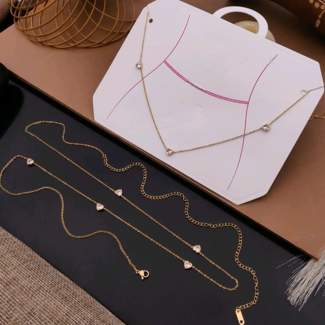 D-1 Golden Woman Waist Chain (Anti Tarnish)