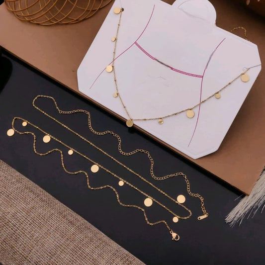 D-2 Golden Woman Waist Chain (Anti Tarnish)