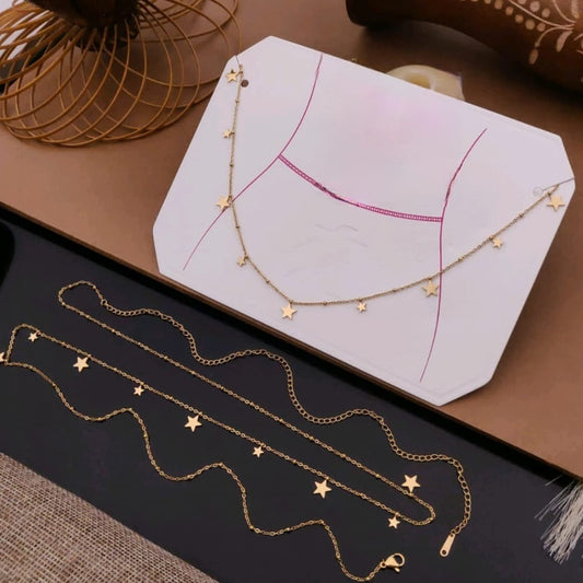 D-7 Golden Woman Waist Chain (Anti Tarnish)
