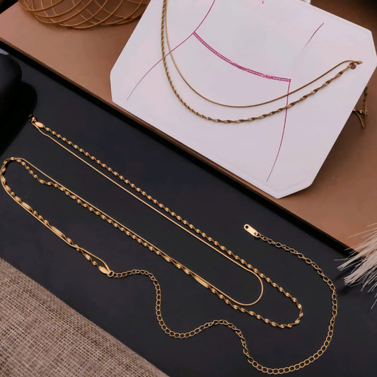 D-8 Golden Woman Waist Chain (Anti Tarnish)