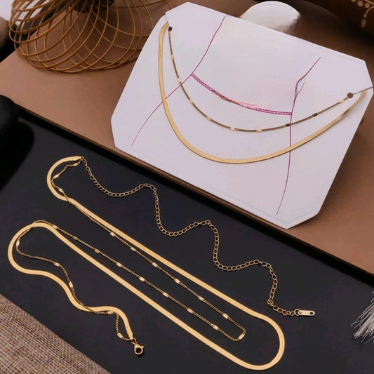 D-10 Golden Woman Waist Chain (Anti Tarnish)