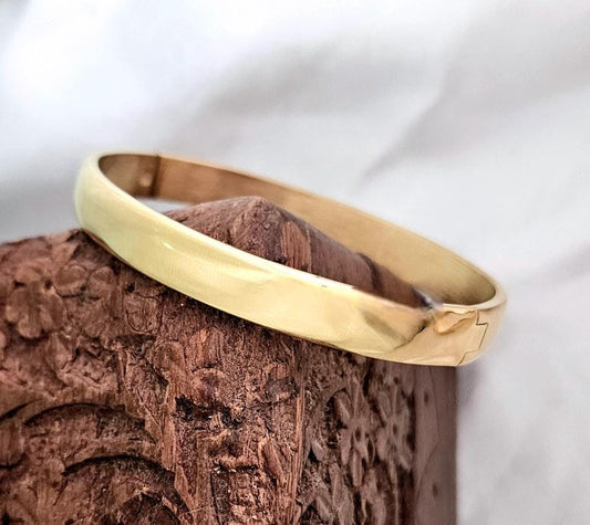 Golden Curve Plain Men Kada
