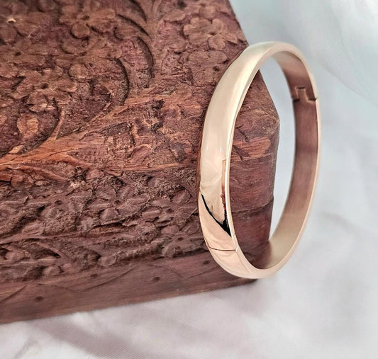Rosegold Plain Men Kada
