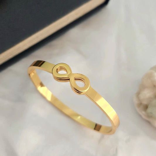 Infinity Women Kada Bracelet (Anti Tarnish)