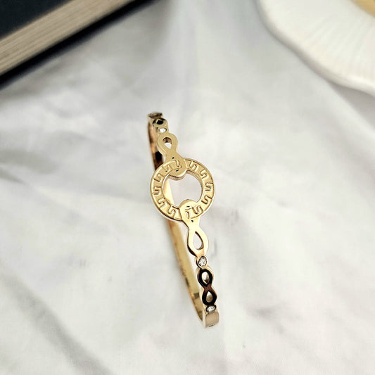 Circle Cartier Women Kada Bracelet (Anti Tarnish)