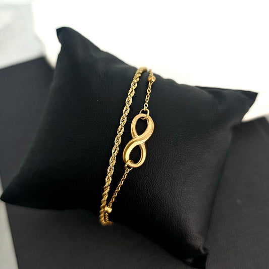 Infinity Layered Bracelet