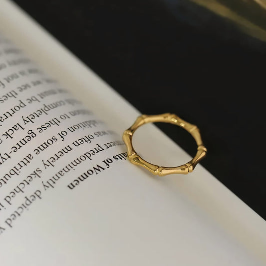 Bamboo Anti Tarnish Ring
