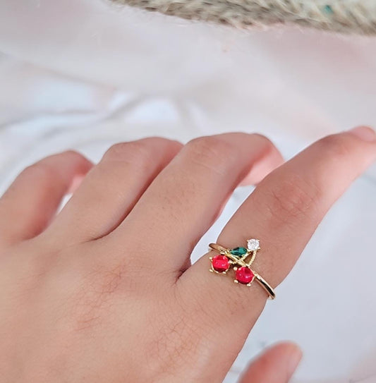 Red Cherry Ring