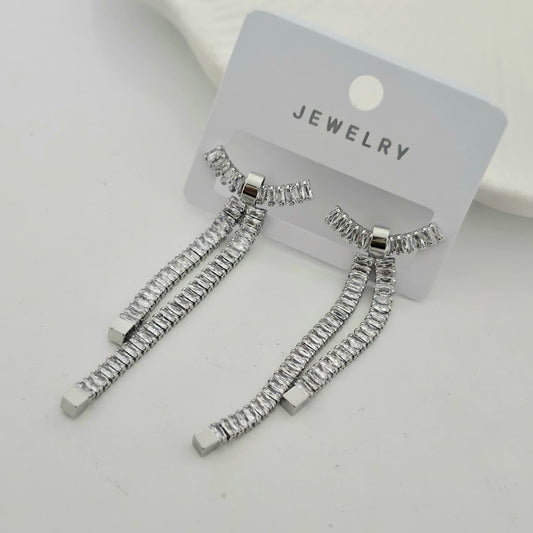 Diamond Dangler Earrings