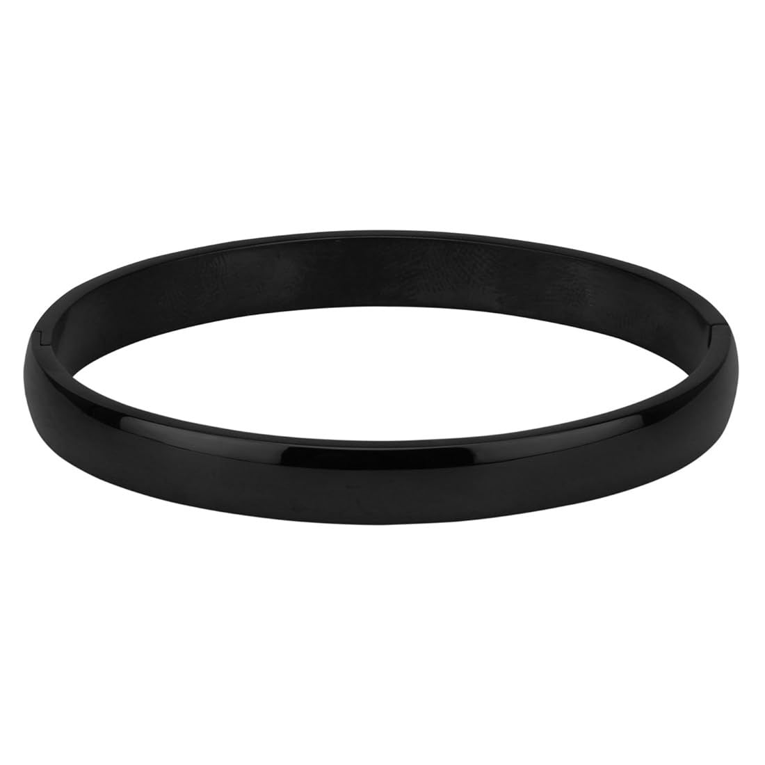 Plain Curve Black Men Kada