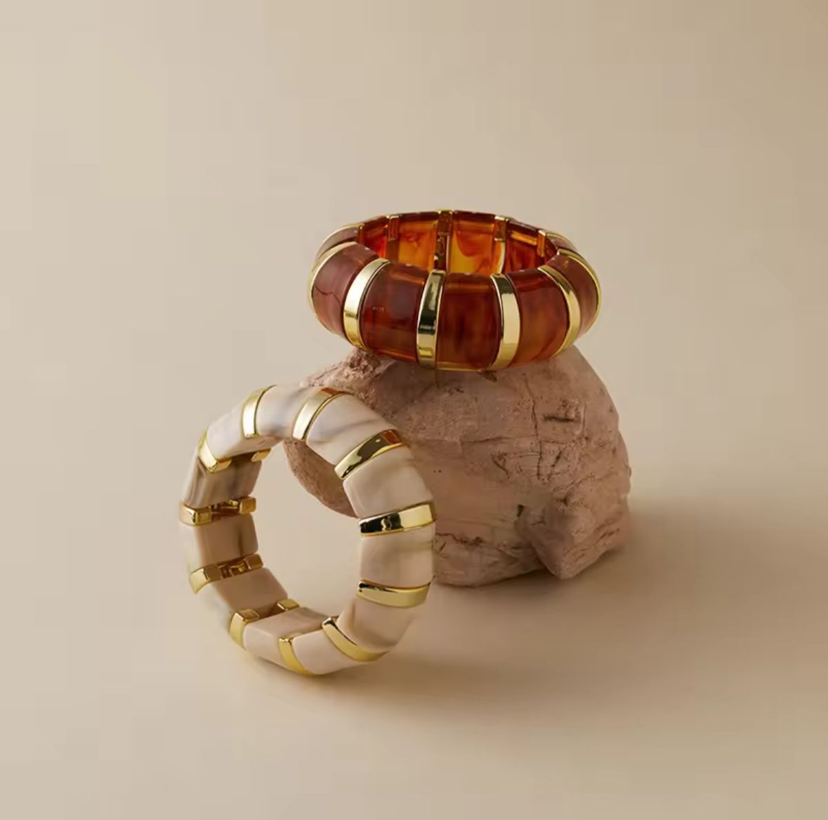Adjustable Enamel Acrylic Kada Bangle