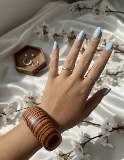 Wooden Plain Bangle Kada (Size 2.8)