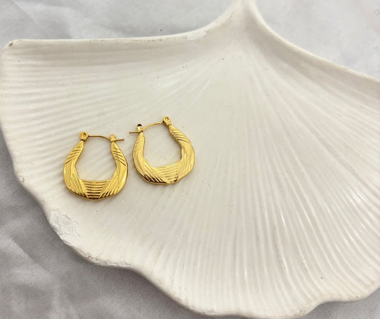 Women Anti Tarnish Classic Bali Halo Earring
