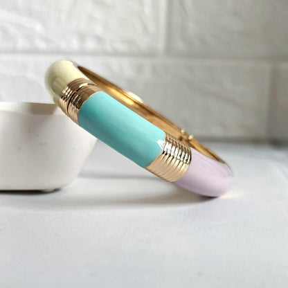 Women Elegant Enamel Kada Bracelet