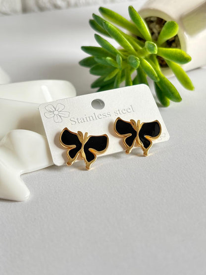 Women Enamel Butterfly Earring