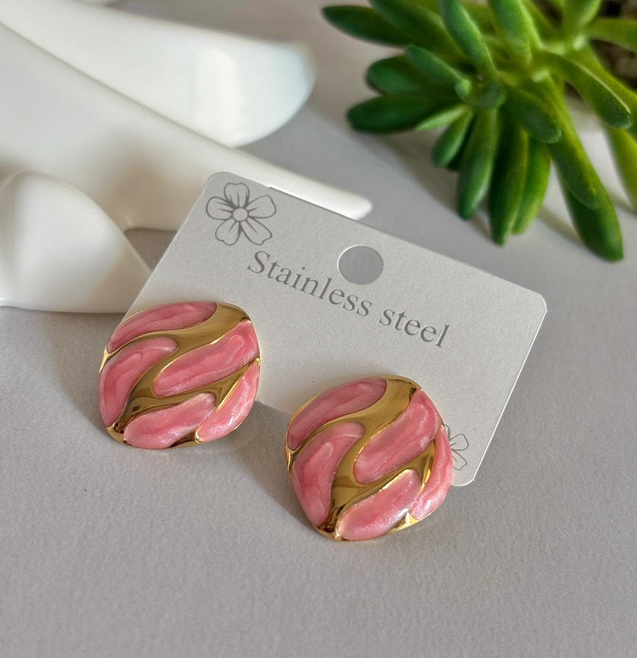 Women Enamel Elegant Earring