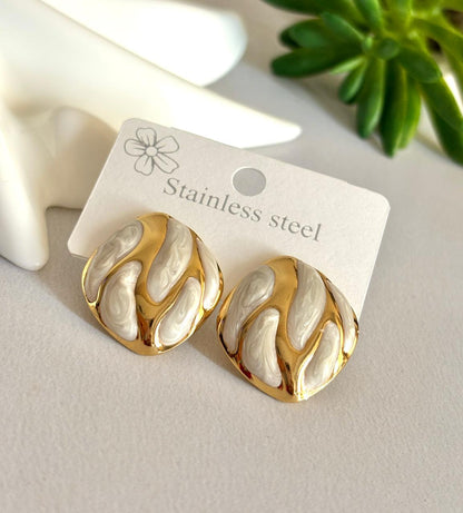 Women Enamel Elegant Earring
