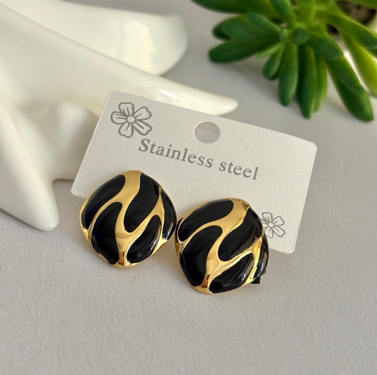 Women Enamel Elegant Earring