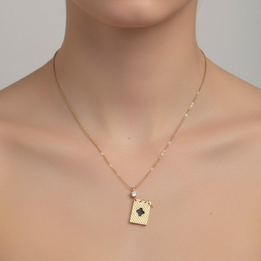 Women Clove Diary Necklace (Anti Tarnish)
