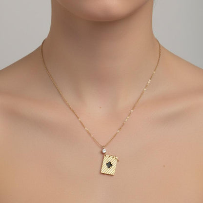 Women Clove Diary Necklace (Anti Tarnish)